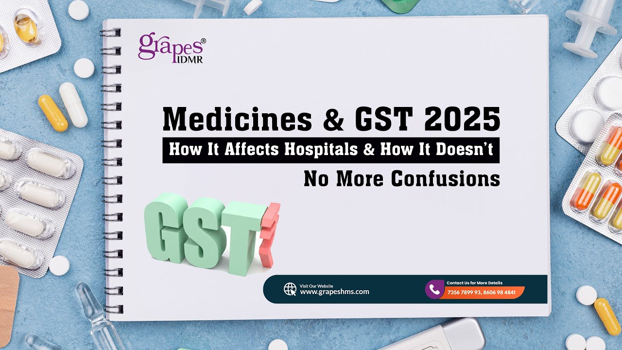 Medicines and GST 2025 rules for hospitals and pharmacies compliance guide